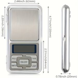 TEMU 고정밀 디지털 주방 저울 (그램 및 온스 단위), 요리, 베이킹, 식사 준비에 필수, 아파트 및 기숙사에 적합, 배터리 미포함