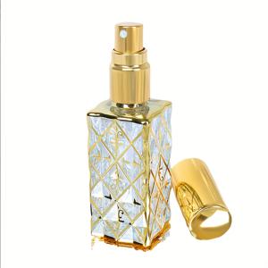 TEMU 6개 재충전 가능 유리병 - 12ml 골든 포일 스프레이 향수 아토마이저, 우아한 메쉬 디자인, 누수 방지, 홈 데코 및 향수 애호가를 위한 선물 (손세척 전용), 향수 병, 미니 재충전 가능 향수 아토마이저, 바닥에서 재충전 가능한 향수 여행용 병, 반짝이는 향수 아토마이저, 향수 스프레이 병, 클래식 스타일,핸드크래프트 아토마이저