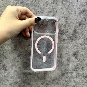 TEMU 아이폰 17 Pro에 적합한 초박형 하드 쉘 마그네틱 케이스, Apple 16 Pro Max 충전 호환, 15 Pro를 위한 투명 풀 보호, 아이패드 13/12 충격 방지 보호 커버, 여성용 디자인