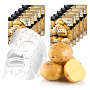 TEMU 3W 감자 고밀착 냉온 마스크시트 10매 포테토 청정