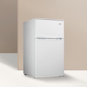 TEMU 하이얼 소형 미니 냉장고 85L_화물택배_화이트_HRT88MDW