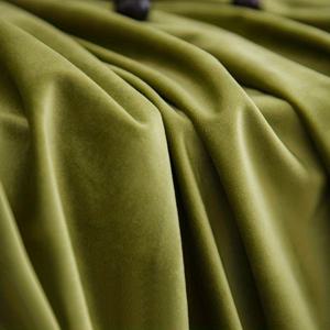 TEMU 럭셔리 노르딕 스타일 벨벳 커튼 패널 - 올리브 그린, 자외선 차단, 두꺼운 폴리에스터 소재, 후크 포함, 거실 또는 침실 프라이버시용, 모던 커튼 | 쉬운 설치 후크