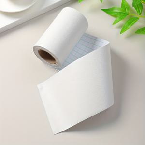 TEMU 1롤 화이트 접착식 탈부착 텍스처 엣지 보호 벽지 - 창문 선반, 타일 가장자리, 모서리용 필 & 스틱 비닐 필름 - 페인트 가능 표면, 엣지 실러, 다용도 표면 (벽, 바닥, 문) - 간편 설치, 접착제 불필요|시트지