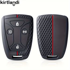 TEMU Kirtlandi 실리콘 자동차 키 리모컨 커버 홀더 케이스 - for SAAB, 스카니아 540S G P R S 시리즈 GRS905 141 143 148 DC13 4X2 6X2R용 내구성 있는 키 액세서리 캡