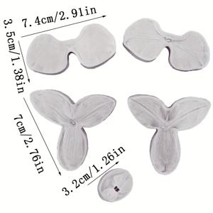 TEMU 케이크 장식용 Phalaenopsis 꽃잎 실리콘 몰드 - BPA 프리, 식품 등급, 오븐 및 식기세척기 사용 가능 - 초콜릿, 퐁당, 비누 만들기 및 공예에 완벽함
