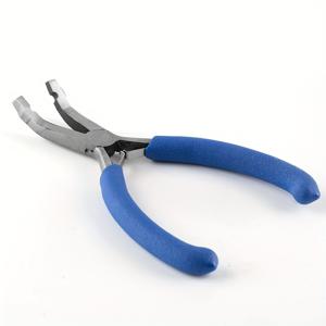 TEMU HOBBYWORKER 고탄소강 원형 코 펜치 3.2mm 구멍 직경 - 이빨이 없고 미끄럼 방지 그립, 이중 판 스프링 구조로 녹슬지 않는 보석 만들기 도구