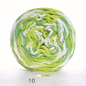 TEMU 두꺼운 아이스 실로 손으로 염색한 190g의 폴리에스터 실, DIY 공예, 크로셰 및 뜨개질용으로 이상적인 신발, 쿠션, 담요 및 스카프용 - 다양한 컬렉션 (흰색, 빨간색, 짙은 빨간색, 주황색, 하늘 파랑, 짙은 청록, 혼합 색상)