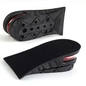 TEMU 1쌍 조절 가능한 높이 증가형 투명 신발 깔창 - 충격 흡수 TPU 무소음 지지 깔창, 부드러운 편안함과 통기성 디자인 (스니커즈, 부츠, 힐용) - 크리스마스, 새해, 카니벌에 완벽한 발 구두 업그레이드 | 스텔스 깔창 디자인 | TPU 소재 신발 액세서리