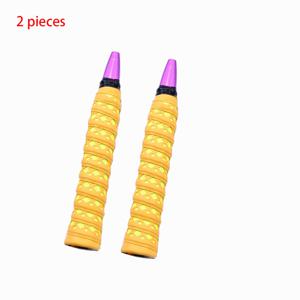 TEMU 2개의 복합색상 공기 드래곤 뼈 디자인을 갖춘 배드민턴 라켓 그립 세트, 땀 흡수, 미끄럼 방지, 통기성, 충격 흡수 랩 테이프.