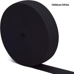 TEMU 스트레치 탄성 밴드, 가발용 탄성 밴드, 11야드 고탄성 니트 스풀 바지 허리밴드 의류 공예 DIY용, 다용도 의류 액세서리 및 공예용 스풀