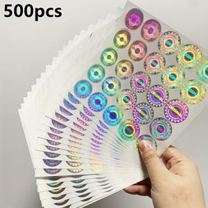 TEMU 200/500개 원래 품질 보안 라벨, 상자 밀봉을 위한 방해 스티커, 30x30mm