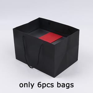 TEMU 로프 손잡이가 달린 DIY 종이 가방, 꽃과 인형 선물에 적합, 심플하고 우아한 쇼핑백, 범용 포장 백, 생일, 결혼식 및 기타 축제에 완벽함!