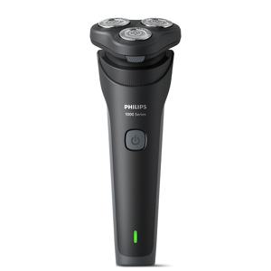 TEMU 필립스 면도기 1000 시리즈 S1887/02 - 업그레이드된 헤어 트리밍 기술, 3D 플로팅 헤드, 습식 및 건식 면도, 1시간 충전으로 35분 사용 가능, 자립형 핸들, 원터치 시작, 전신용, 샤워 친화적