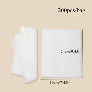 TEMU 200pcs 네일 아트 먼지 수집기 필터 종이 - 초박형, 먼지 방지 액세서리, 매니큐어 기계 및 진공 청소기용, 네일 스튜디오 청소에 이상적, 네일 아트 진공 청소기 액세서리|실용적인 네일 아트 도구|먼지 방지 필터 종이, 네일 아트 용품