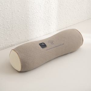 TEMU 1개 삼각형 경추 베개, 천연 충전재 롱 모양 쿠션, 편안한 던지기 베개, 가족 선물 및 휴가용 최고의 선물, 침실 장식|목베개