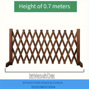 TEMU 목재 펫 페ンス, 실내 안전용 확장형 개문 - 집, 침실, 출입구 및 계단에 적합 - 간편 설치, 47.24/62.99/78.74인치, 사계절(봄, 여름, 가을, 겨울) 소형견 전용