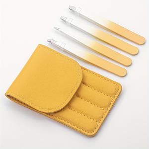 TEMU 이 4-In-1 스테인리스 스틸 족집게 세트는 남녀 모두의 눈썹 모양 꾸미기, 얼굴 털 제거, 인조 속눈썹 부착에 적합하며, 편리한 보관 파우치가 함께 제공됩니다.