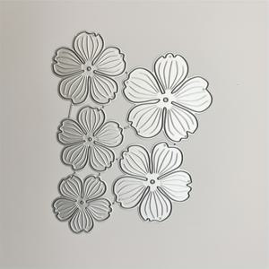 TEMU 1pc 우아한 흰색 꽃형 금속 절단 도구 - 스크랩북, DIY 사진 앨범 및 카드 제작을 위한 꽃이 피는 꽃 디자인 | 종이 아트 장식용 다용도 크래프트 스텐실