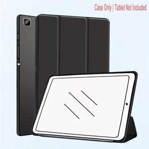 TEMU 삼성 갤럭시 탭 A7 10.4인치 (2020/2022) 호환, 자석식 플립 스마트 커버, Tri-Fold Stand 디자인 소프트백 SM-T500 / T503, 태블릿 케이스, 접이형 스탠드, 세련된 보호, 슬림한 커버, 가벼운 사용감, 내구성 있는 재질, 태블릿 스탠드, 보호기능, 태블릿 사용자와 개지 애호가 추천