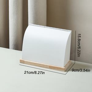 TEMU 1개 우아한 T-바 메탈 귀걸이 디스플레이 스탠드 - 목걸이 & 귀걸이용 광택 목재 주얼리 정리대, 다용도 소매 쇼케이스 & 보관 홀더, 비딩 & 주얼리 만들기에 이상적, 새해 & 졸업 선물에 완벽, 주얼리 타워, 주얼리 T, 주얼리