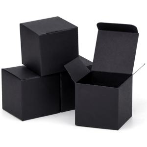 TEMU 25개 소형 종이 상자 5x5x5cm/2x2x2인치 정사각형 미니 박스, 정교한 포장 상자, 미니 수제 장식품, 우아한 제품 디스플레이 박스, 생일 선물 상자, 수제 캔들 상자, 크리스마스 선물 상자