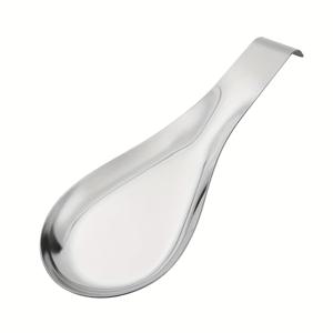 TEMU 1개 스테인리스 스틸 수프 숟가락 받침대 & 홀더 - 이중 용량, 인체공학적 디자인, 주방용 내식성, 식탁 및 뷔페 카운터탑 정리, 공간 절약형 주방 정리함, 고품질 금속, 레스토랑 소유자용