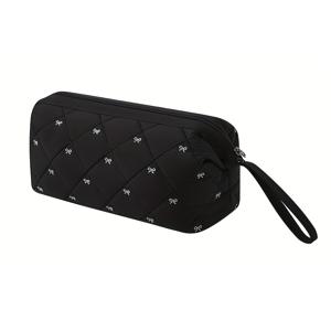 TEMU 대용량 헤어 드라이어 및 컬링 아이언 정리 가방 - 다기능 메이크업 포켓, 퀼트 디자인, 미용 도구 및 액세서리용 휴대용 보관함, 미용 필수품 정리|퀼트 텍스처 가방|강력한 손잡이, 헤어 케어 액세서리