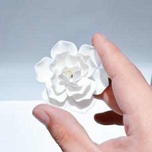 TEMU 우아한 미니 수제 세라믹 꽃 향로, 홈 데코 및 로맨틱 분위기 조성에 완벽, 라인 향초 이물질 캐쳐, 찻잔 테이블 장식, 향초 홀더, 요가 및 캠핑에 적합, 이상적인 선물 선택|티테이블