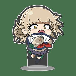 TEMU 2D 플랫, 2D FLAT 귀여운 아크릴 스탠딩 피규어, 생생한 캐릭터 디자인 - 생생한 세부 사항, 배터리 필요 없음, 데스크톱 장식, 선물, 가정 및 사무실, 롤 테마 파티, 2D 플랫