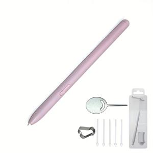 TEMU 삼성 S6 Lite/S7/S8/S9/S10+/Ultra 호환, 4096단계 압력 감지 펜, 아이씨 커넥터 & 부드러운 필기 펜 - 드로잉용, 8/9/10/20/21/22/23/24/25 Ultra, S24/S25 Ultra 태블릿 액세서리