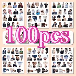 TEMU 100개 세븐틴 KPOP 아이돌 스티커 세트 - 자체 접착식, 독특한 패턴, 다양한 스타일, DIY 선물 포장, 휴대폰 장식, 컴퓨터, 기타용 | 팬을 위한 일상 및 오프라인 공연용 | 생동감 넘치는 디자인 | 쉽게 붙이는 스티커, Kpop 액세서리