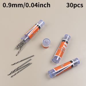 TEMU 고속강 드릴 비트 0, 5-0, 9mm 혼합 세트, 각 30개, 안경, 보석, 회로 기판 등에 적합