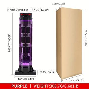 TEMU 미끄럼 방지 베이스가 있는 헤비듀티 낚시대 홀더 - 조절 가능한 클램프, 공간 절약형 낚시대 정리대 (낚시대, 버킷, 보트, 도크용) - 담수/해수 낚시에 적합 - 어부를 위한 이상적인 선물 (아버지의 날, 크리스마스, 생일) - 다목적 낚시대 스탠드, 컴팩트 디자인, 안전한 그립, 야외 스포츠 애호가를 위한 낚시 액세서리