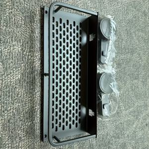 TEMU 1개 방청 벽걸이 샤워 정리대 (흡착컵 포함) - 샴푸, 비누 및 액세서리용 공간 절약형 욕실 수납 선반, 내구성 있는 금속 디자인과 다중 구획, 11.8