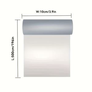 TEMU 방수 씰링 스트립, 금속/골판지 지붕 누수/파이프 접합부/야외 밀봉용 - 간편 조작 방수 수리 솔루션, 내한성 및 내열성, 강력한 노화 방지 소재, 방수 실란트, 방수 테이프, 누수 방지, 날씨 보호 바리어, 내구성 있는 스트립, 고품질 접착제, 건설 전문가용, 배관 솔루션