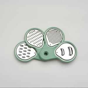 TEMU 라디쉬, 감자, 보라색 양배추, 쵸진된 마늘, 생강, 양파 등을 다지기에 적합한 4개의 미니 스택 가능한 야채 그레이터 세트. 스택 가능한 디자인으로 공간을 절약하고 보관이 용이합니다. 샐러드 만들기와 요리하기에 좋은 도구입니다