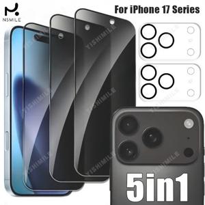 TEMU 3개 안티스파이 화면 보호필름 + 2개 카메라렌즈커버 – 간편설치, 프라이버시 강화유리, 100% 방수 & 지문방지 거품없는 보호, iPhone 13/14/15 16 17 Pro Max Plus 6s 16e 17 Air용, 안티스파이 필름, 내구성 있는 재질, 매끄러운 표면, 세련된 디자인, 스크래치방지 소재