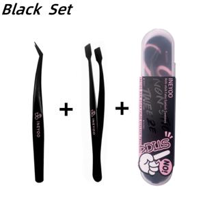 TEMU 귀여운 속눈썹 및 공예용 고품질 족집게 - 뾰족한 팁과 평평한 헤드, 미끄럼 방지 그립으로 디자인되어 인조 속눈썹, 공예 및 주얼리 제작에 적합합니다. 스테인리스 스틸로 제작되어 내구성이 뛰어나고 녹에 강합니다.