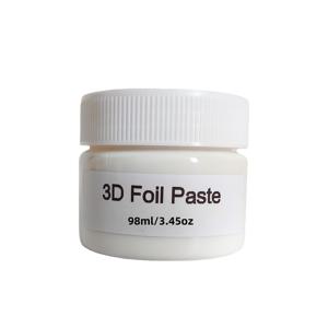 TEMU 3D 포일 페이스트 + 무료 아이싱 백 증정, 98ml 텍스처 골든 리프 금박 퍼티 – DIY, 공예, 미술 프로젝트용. 독특한 3D 모양 쉽게 만들기. 휴일 필수품, 필수품, 창의적인 프로젝트, 축제 장식, 공예 장식, 페이스트, 부드러운 도포, 접착제, 텍스처 접착제, DIY 취미, 전문