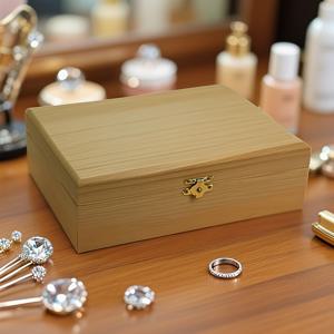 TEMU 힌지드 뚜껑과 앞면 래치 잠금 장치가 있는 나무 상자가 이 제품입니다. 크고 직사각형이며 무도색인 이 나무 상자는 공예품, 예술적인 선물, 보물, 보석 및 가정용 보관 취미에 적합합니다.