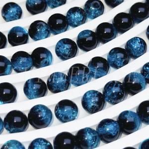 TEMU 50/100/200/300개 8mm 고급 로맨틱 블랙 & 블루 별빛 하늘 컬러 그라데이션 비즈, 주얼리 제작용 - 목걸이 & 팔찌 공예, 필수 축제 용품, 주얼리 제작 용품, 목걸이 제작, 우아한 비즈 디자인에 적합, 비즈 구슬, 비즈 재료, 원석 비즈, 비즈키링재료, 비즈 펜던트, 팔찌 비즈