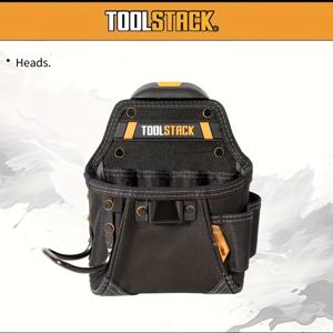 TEMU 새로운 튼튼한 소형 다기능 휴대용 퀵 릴리스 공구 가방, 공구박스, 공구가방, 공구가방 캐리어, 청소도구가방, 공구집, 공구벨트