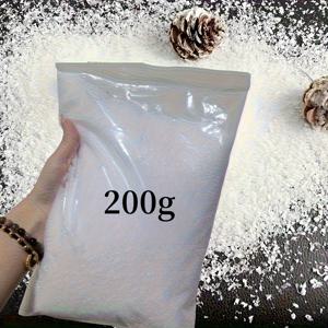 TEMU 1개 반짝이는 인조 눈 - 리얼한 푹신한 흰색 플라스틱 인조 눈, 크리스마스 장식, 겨울 마을 장면, DIY 공예, 눈 구슬에 적합 - 내구성 있는 눈꽃 가루, 야외 휴일 파티 장식 및 애완동물에 이상적, 야외 파티 장식,DIY 공예 용품,장식용 눈,인조 눈 가루,반짝이는 눈,화이트 스노우 효과,플라스틱 기반 눈,휴일 장식가