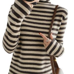 TEMU 여성용 프렌치 스타일 두꺼운 스웨터 - 고탄력 터틀넥 겨울 베이스 레이어, 가을/겨울용 따뜻한 파일 스웨터, 레이어링 아이템 (비-) | 핸드워시 가능한 스웨터 (블라우스 & 드레스용)