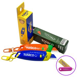 TEMU 토니코 자석 택배용 세라믹 안전 커터칼 2pcs 세트(미니칼 선물포함)