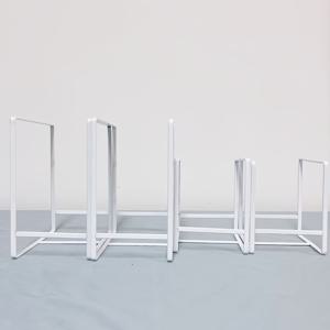 TEMU 4개 세트 대형 & 소형 수납공간이 있는 헤비듀티 메탈 식기 건조대 - 블랙/화이트 공간절약형 주방용 식기 건조대 & 식기 보관대, 모던 주방에 적합|식기건조대|식기건조기