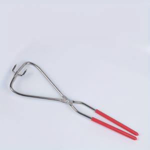 TEMU 기본 글레이즈 클램프, 도자기 및 세라믹용, 빨간색 손잡이 콘바디 점토 공구