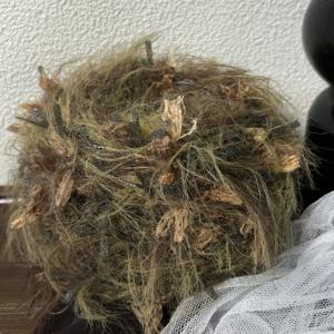 TEMU 야생의 나무 - 자연 건조 꽃과 나비 블렌드, 부드럽고 따뜻한 폴리에스터 및 나일론 야르, 크래프팅, DIY 프로젝트에 적합, 머리끈, 모자, 스카프, 가방, 등등, 크래프팅 야르 | 자연감각 크래프팅 | 부드러운 질감 야르, 크래프팅 야르