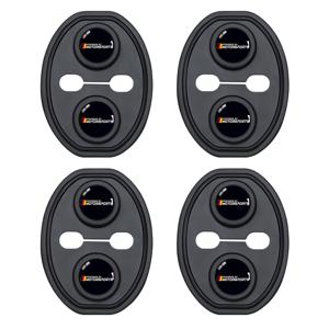 TEMU 4개 세트 헤비듀티 자동차 도어 보호대 - 풀 접착식 뒷면 부착, 오른쪽 핸들 (RHD) 디자인, 스크래치 및 충격 방지 도어 실 가드, BMW 1/3/5/X 시리즈, AUDI, Merdes-Benz 모델 호환 - 간편 설치, 블랙/컬러 코딩 가능 (다양한 색상 옵션 지원) - 내구성 있는 도어 에지 보호, 오른쪽 핸들 차량용