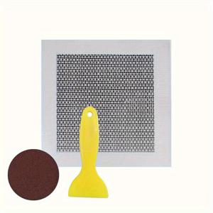 TEMU 3개 세트 드라이월 패치 시트, 확장형 자가 접착 웹 포함 드라이월 패치 키트, 대형 구멍 패치, 고강도 드라이월 구멍 패치 시트